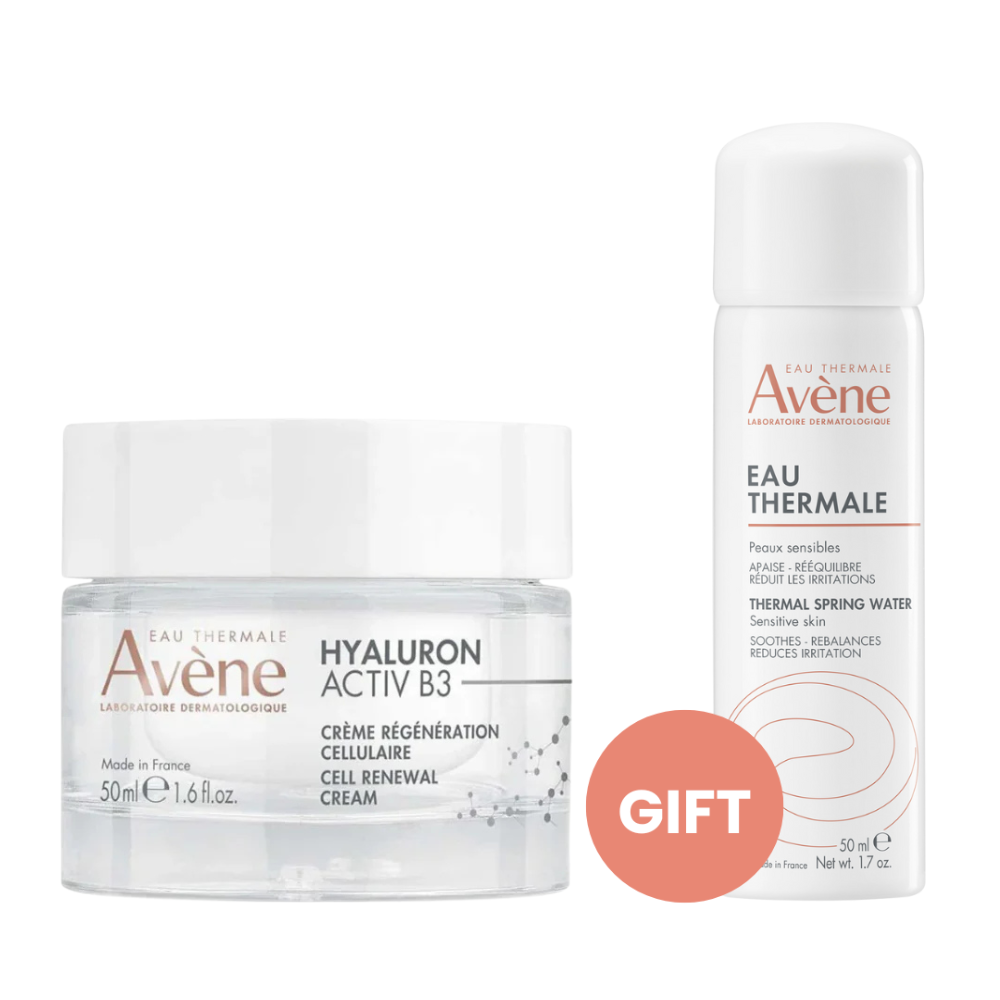 Avène Hyaluron Activ B3 Renewal Firming Cream + Free Gift Eau Thermale 50ML